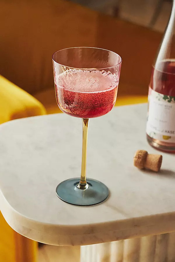 Javi Wine Glasses, Set of 4 | Anthropologie (US)