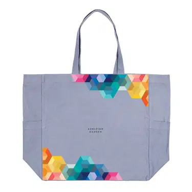 Hexagon Canvas Pocket Tote Bag | Erin Condren | Erin Condren
