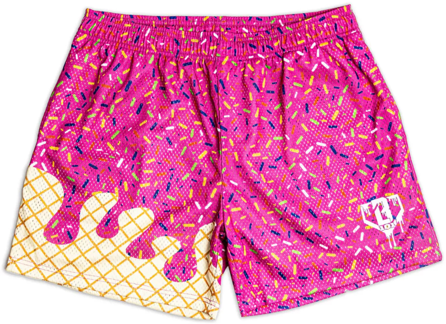 Baseball Lifestyle 101 Men's 5” Ice Cream Shorts, XL, Strawberry | DICK'S Sporting Goods