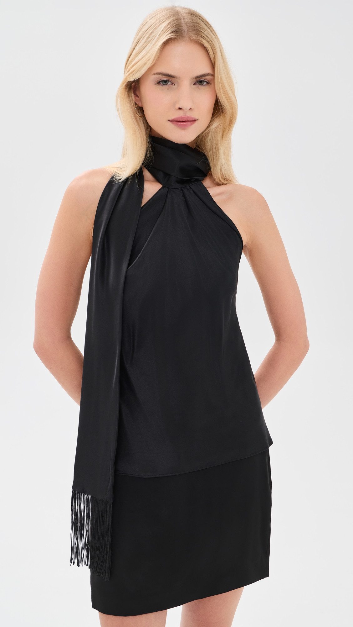 Sabi Silk Top - Black | Shopbop