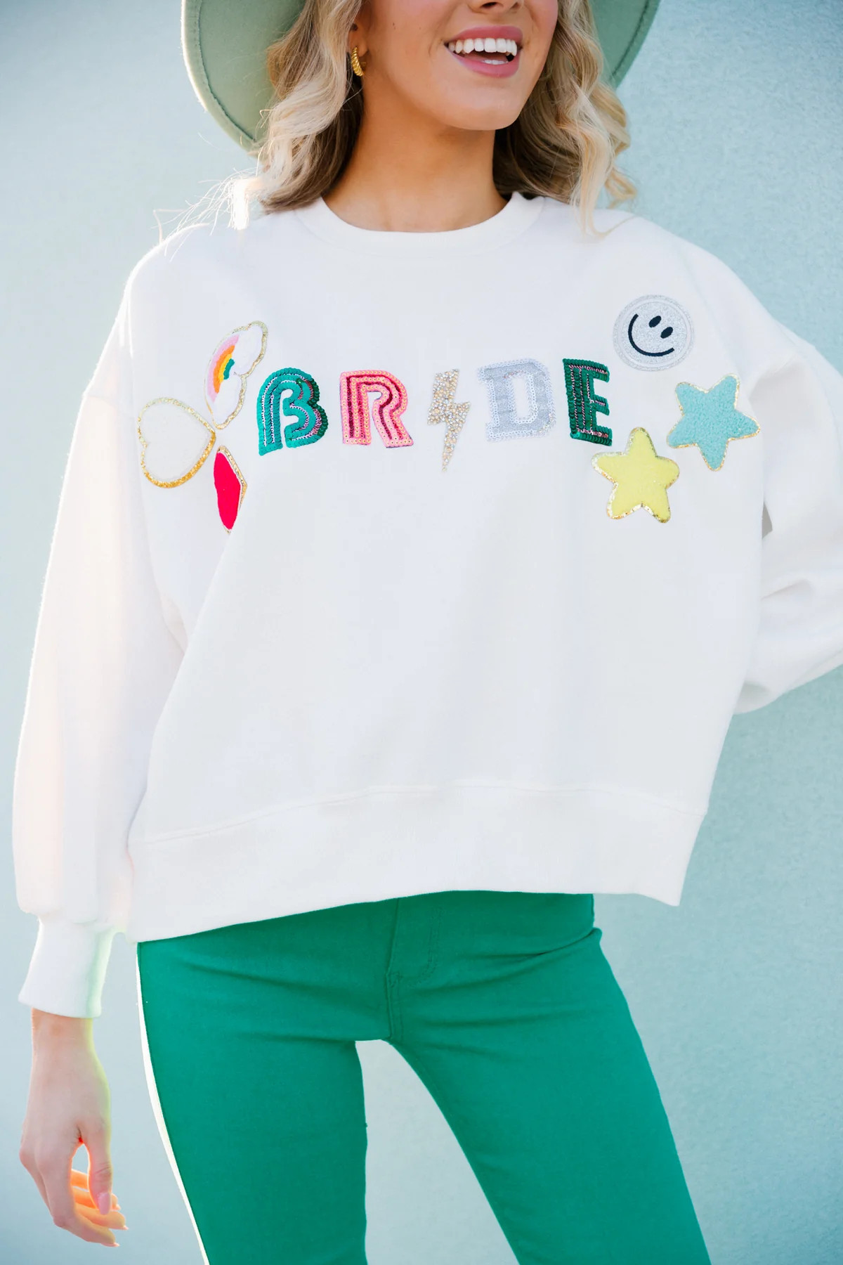 BRIDAL FUN WHITE PULLOVER | Judith March