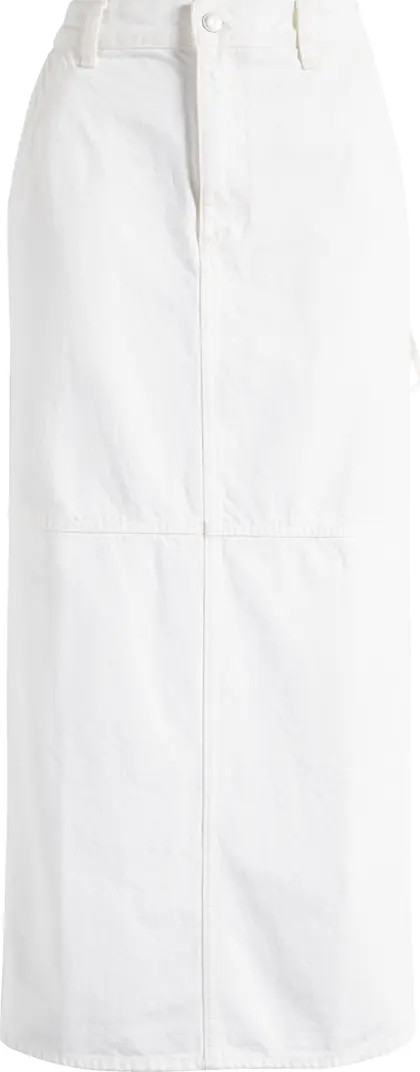 Madewell Carpenter Denim Maxi Skirt | Nordstrom | Nordstrom