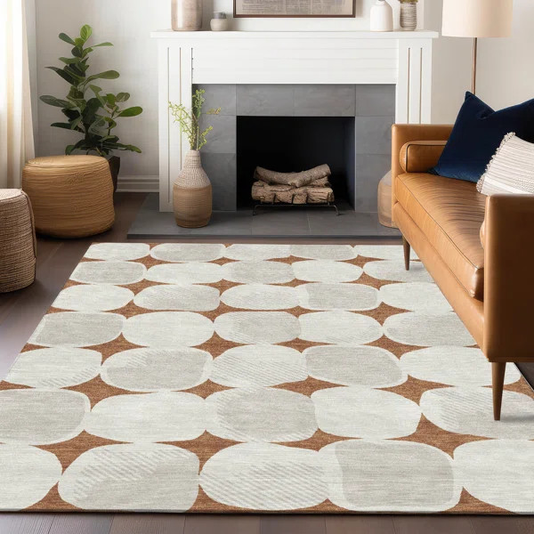 Malek Abstract Indoor / Outdoor Rug | Wayfair North America