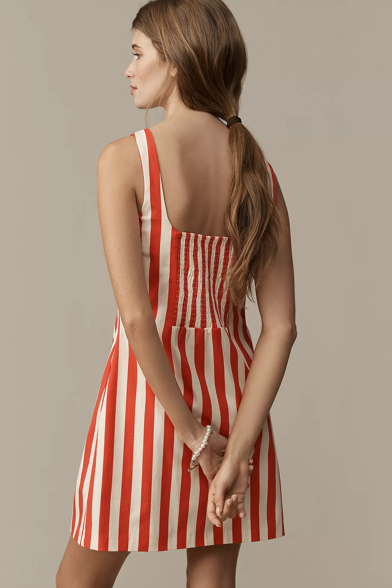 Maeve Square-Neck Shift Dress | Anthropologie (US)