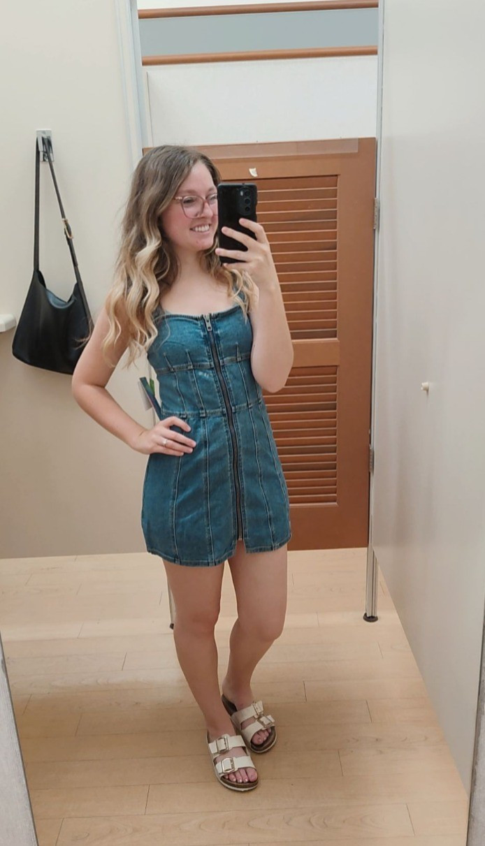 4th of July Dress | Kohl's | Jean Dress | Sale | Deal | Mini Dress 

#LTKFindsUnder50 #LTKStyleTip #LTKSummerEdit