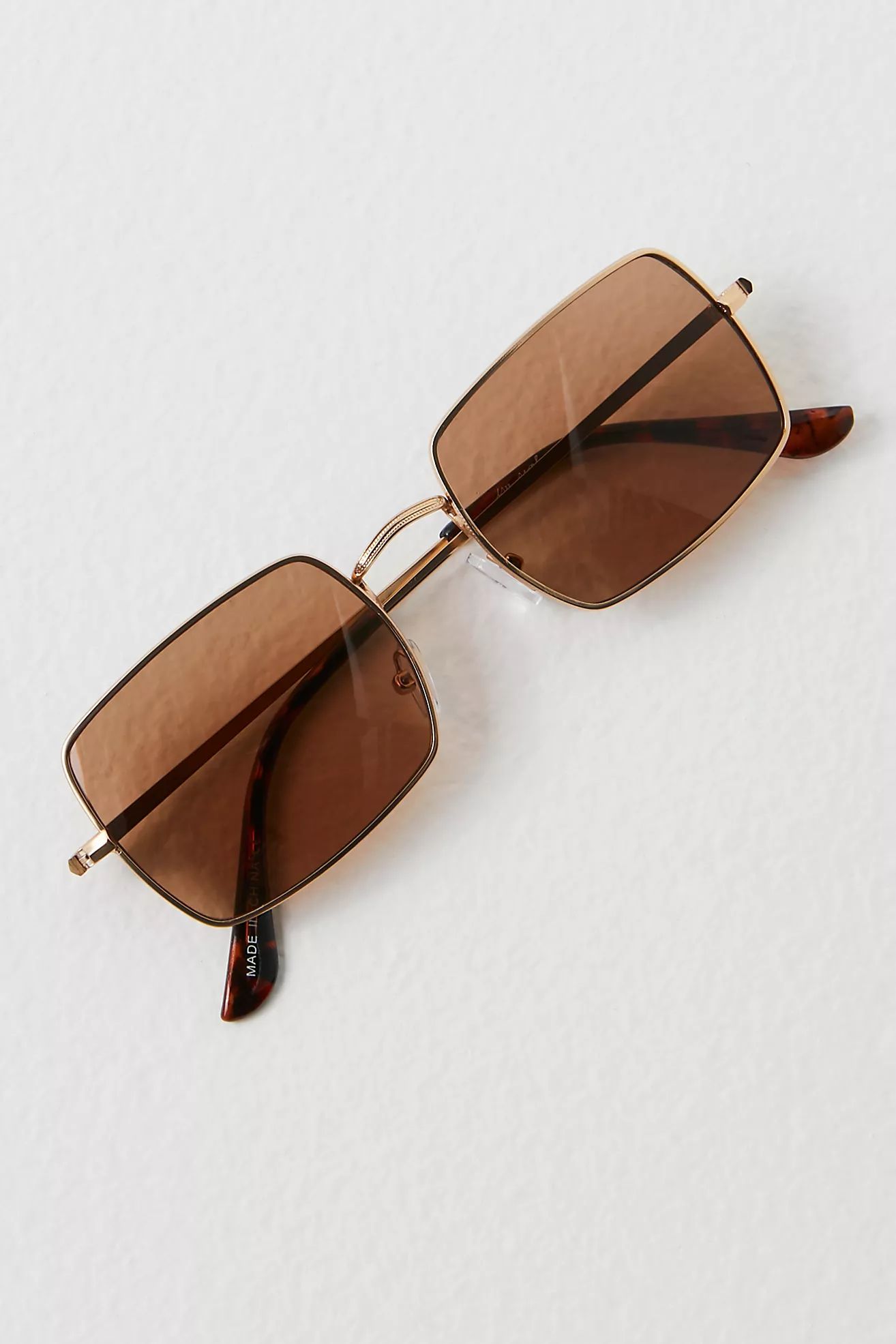 Brewer Rectangle Sunglasses | Free People (Global - UK&FR Excluded)