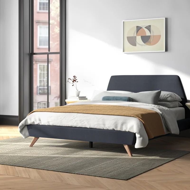 Corrigan Upholstered Low Profile Platform Bed | Wayfair North America