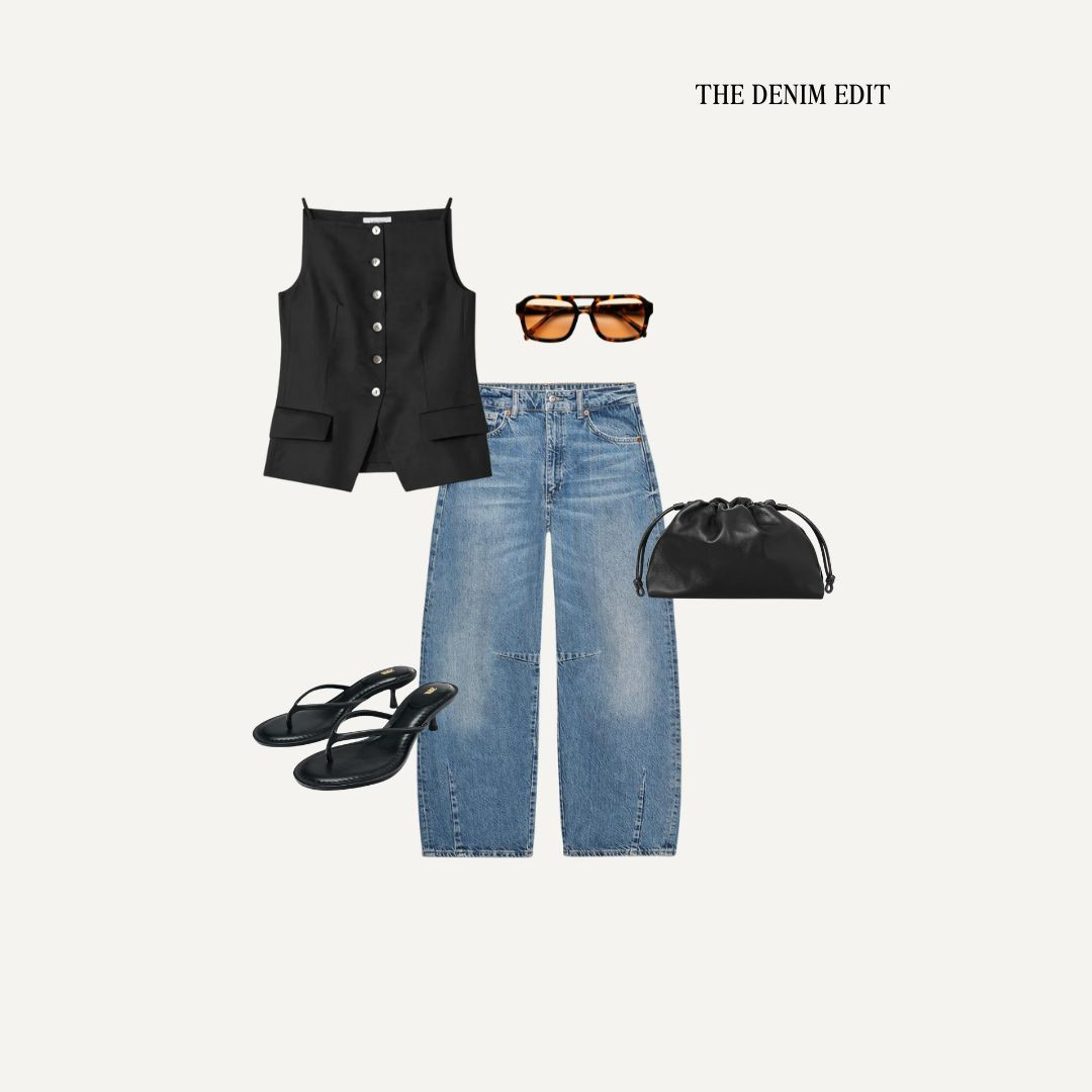 The Denim Edit: Barrel Leg

Barrel leg jeans, spring denim, transitional outfit, date night outfit 

 #LTKuk #LTKspring #LTKstyletip