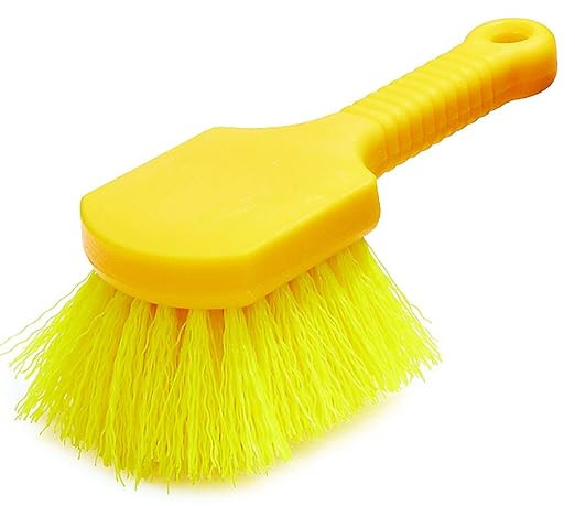 Rubbermaid Commercial 8" Utility Scrub Brush Plastic Handle Synthetic Bristles Cleaning Multi Pur... | Amazon (US)