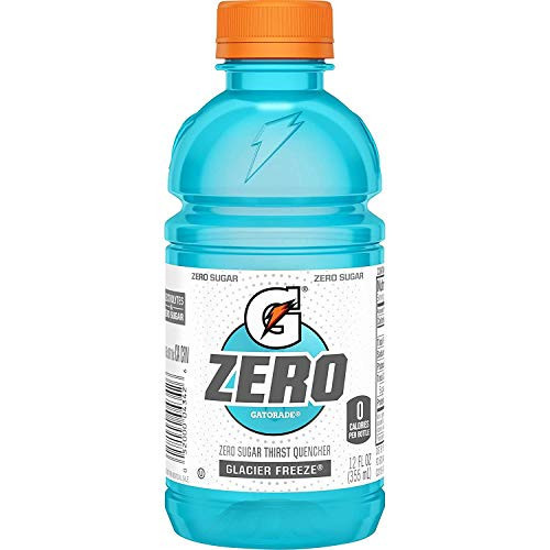Gatorade Zero Sugar Thirst Quencher, Glacier Freeze, 12 Ounce (Pack of 24) | Amazon (US)