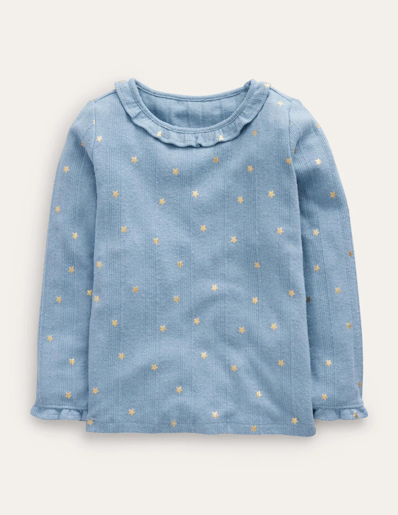 Ruffle Sparkle Pointelle | Boden (US)