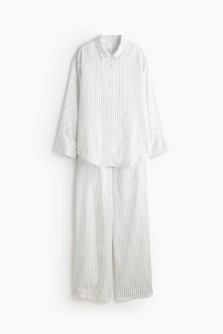 H & M - Lyocell Pajamas - White | H&M (US + CA)