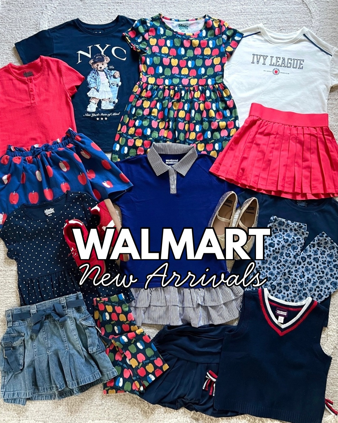 Calling our girl moms! We found the cutest new @walmart back to school finds!!! 🍎 comment OUTFIT LINKS to shop these adorable styles start at just $7! 🛍️Almost everything shown comes in additional colors and prints too! ❤️ Tag a friend that would love these cute styles! 

#walmart #walmartfashion #walmartfinds #backtoschool