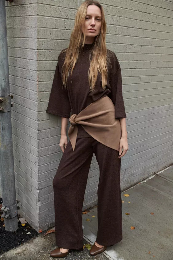 BASIC PIQUÉ PANTS | Zara US