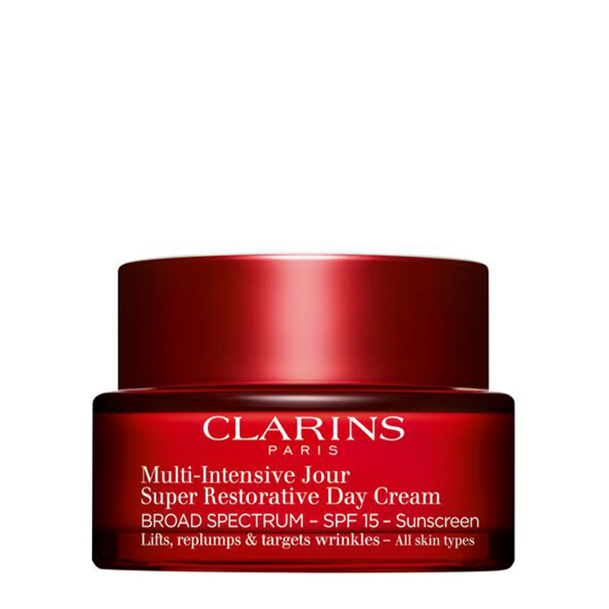 Clarins Super Restorative Daycream with SPF15. Clarins’ newest collection created specifically for menopausal skin. It moisturises, lifts, plumps and smoothes wrinkles. I have no breakouts and my skin looks rejuvenated  

#LTKbeauty