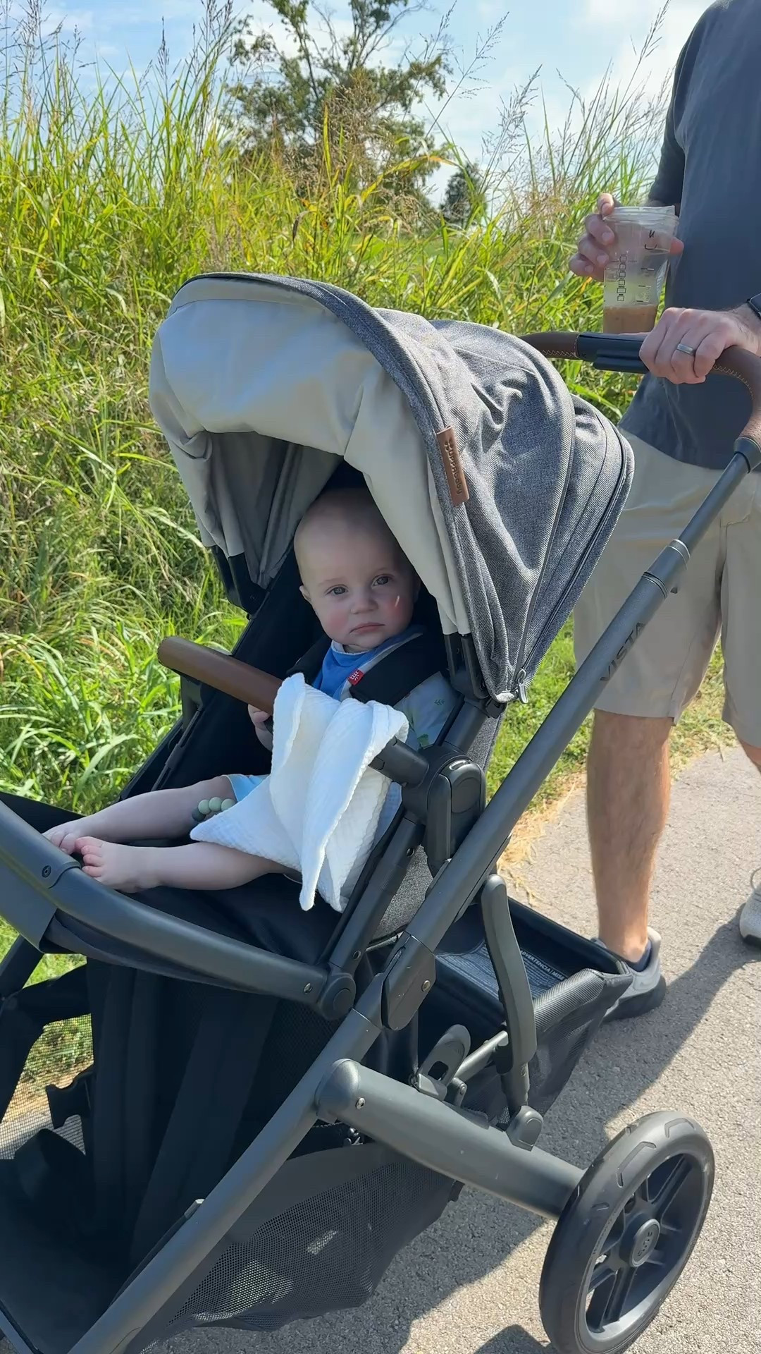We love this stroller! I wanted something that his car seat easily pops into and this one is perfect. We have the mesa infant car seat that can go directly onto the stroller or we can use the actual seat attachment. It’s perfect for the park! 

#LTKBaby #LTKBump #LTKFamily