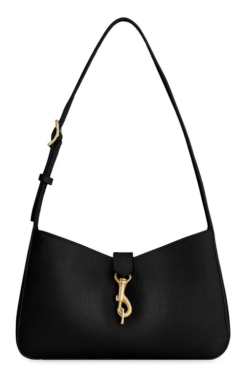 Rebecca Minkoff Small Megan Leather Shoulder Bag in Black at Nordstrom | Nordstrom
