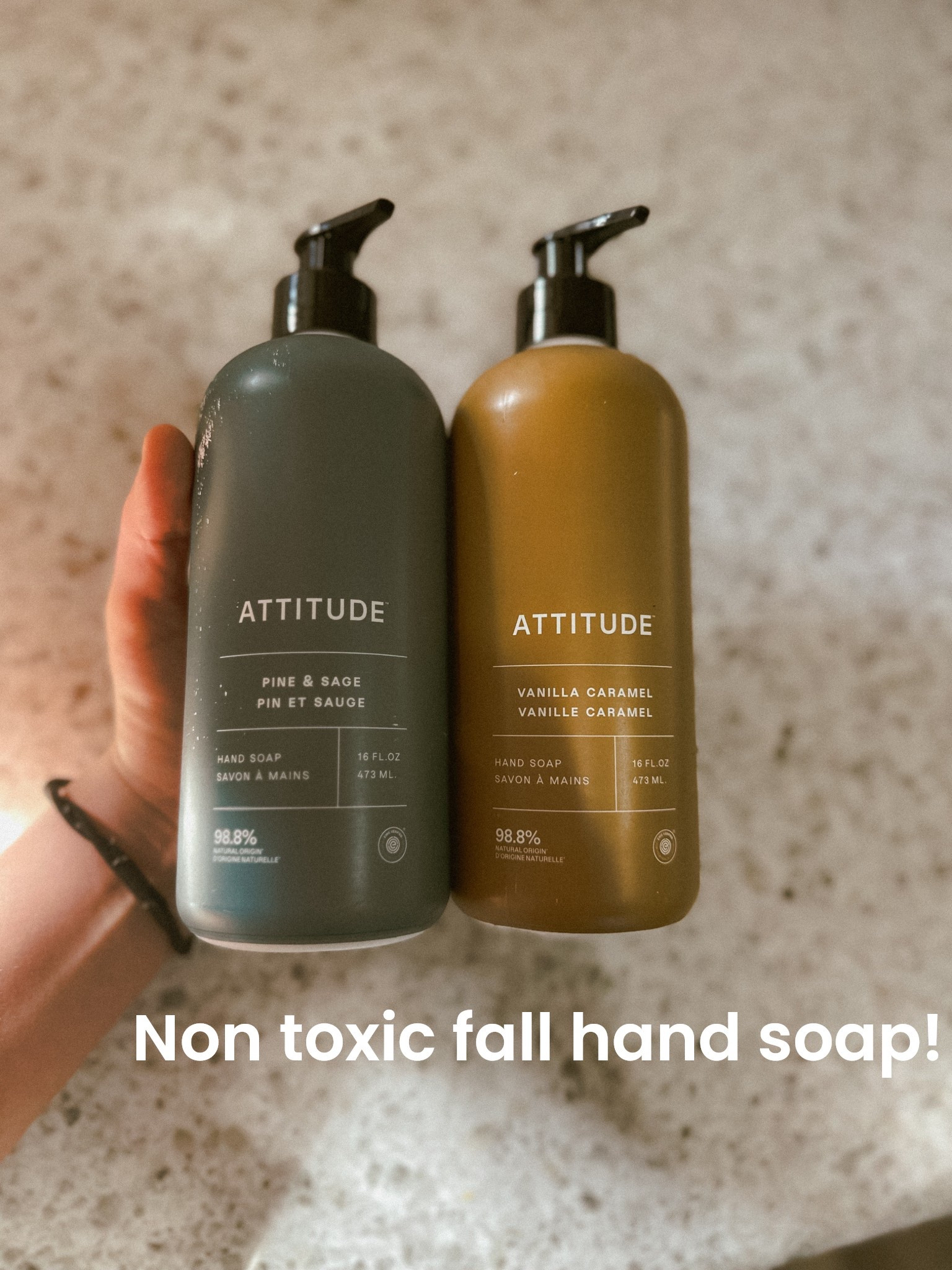 My favorite nontoxic hand soap! The fall smells are my favorite  

#LTKHome #LTKSeasonal