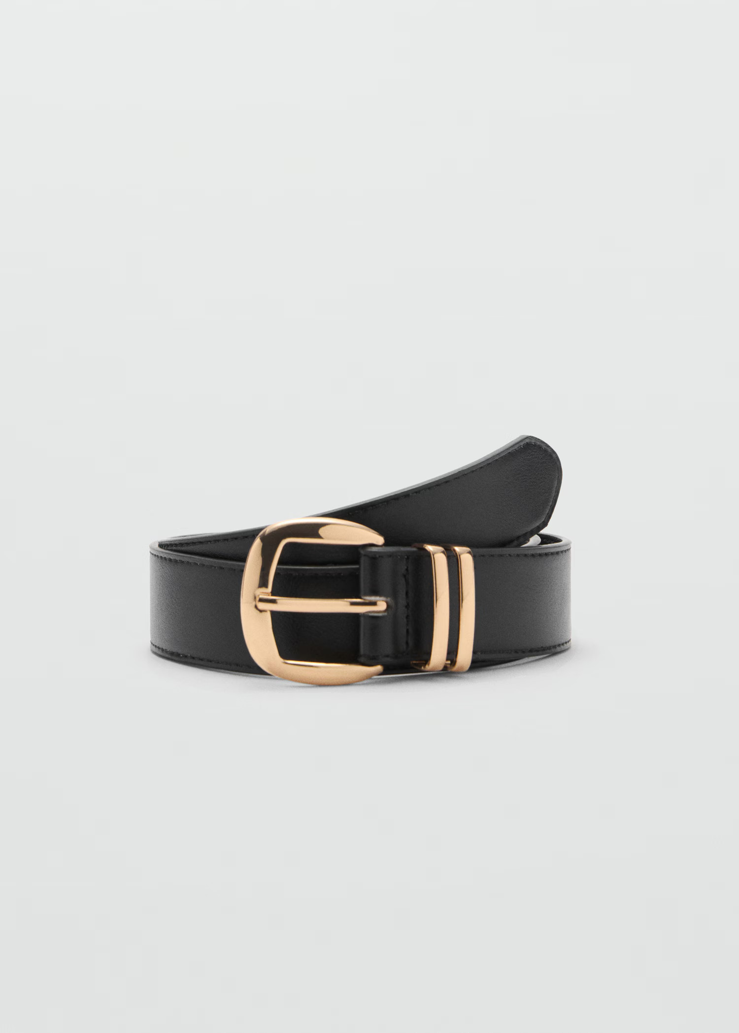 Metal buckle belt | MANGO (UK)