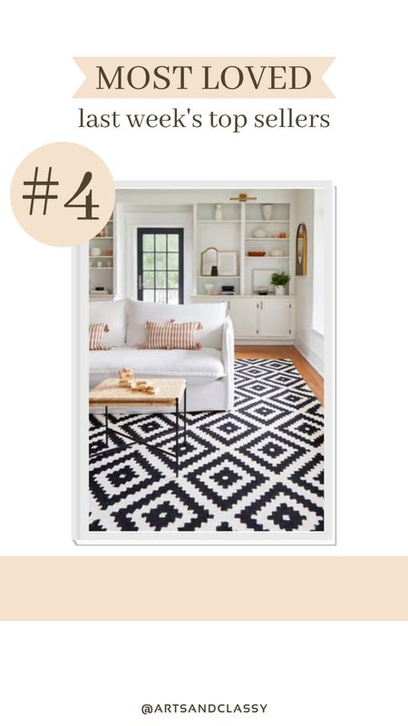This modern geometric area rug is one of this week’s most loved finds! The black and white design is the perfect accent rug for any room. It’s on sale now!

#LTKHome #LTKSaleAlert