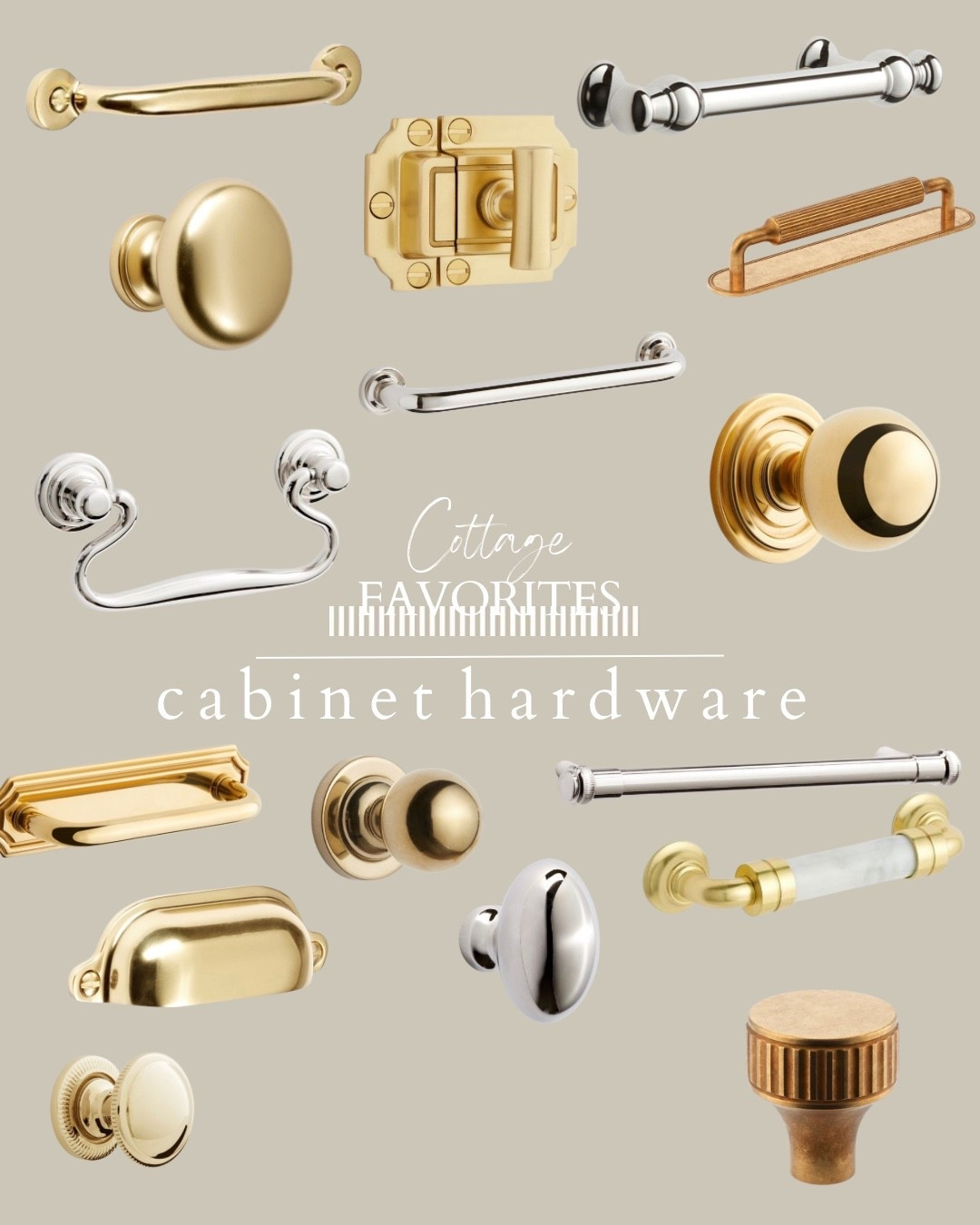 Here is a roundup of my favorite cabinet hardware options for your home 

#LTKHome