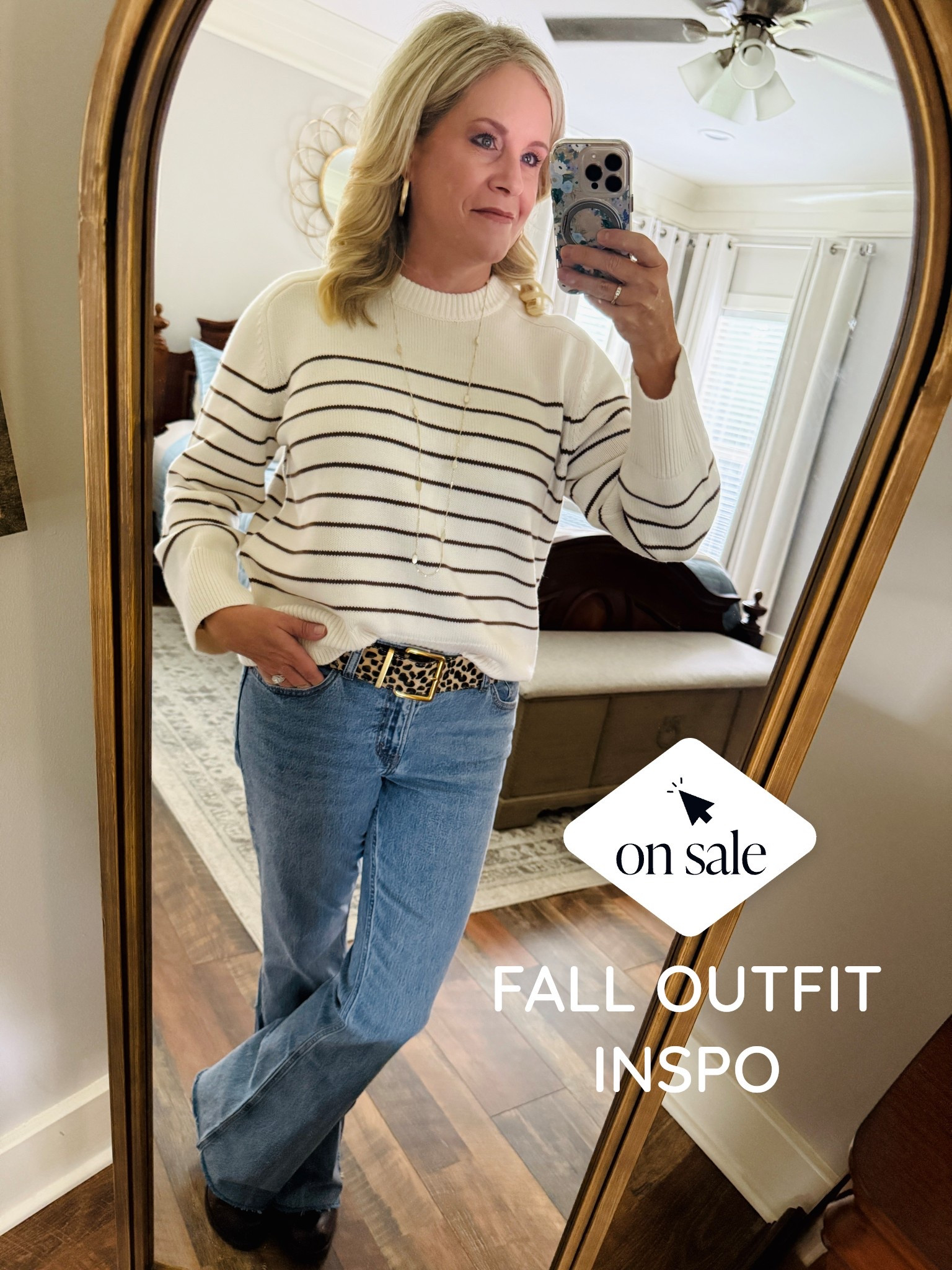 Fall Outfit Inspo: Abercrombie Style!

I am loving this new fall look from Abercrombie — the perfect combo of comfy + chic! 

This soft, cozy sweater is such a staple (I’m wearing a medium for a looser fit, though I could have done a small) and it pairs beautifully with these mid-rise bootcut jeans (wearing a 29). 

The jeans are such a flattering cut and a nice switch-up from skinnies, and the sweater is one of those pieces you’ll want to live in all season long. 🍂

Shop the A & F weekends sale now for amazing deals !

P.S. I paired this cute outfit with one of my favorite Amazon belt finds to ass a little flair to the outfit!😉

#AbercrombieStyle #FallOutfitInspo #CozyFallStyle #AbercrombieFall #WardrobeStaples #AbercrombieFavorites #FallFashionFinds #LTKfall #LTKstyle
#AbercrombiePartner


#LTKMidsize #LTKStyleTip #LTKSaleAlert