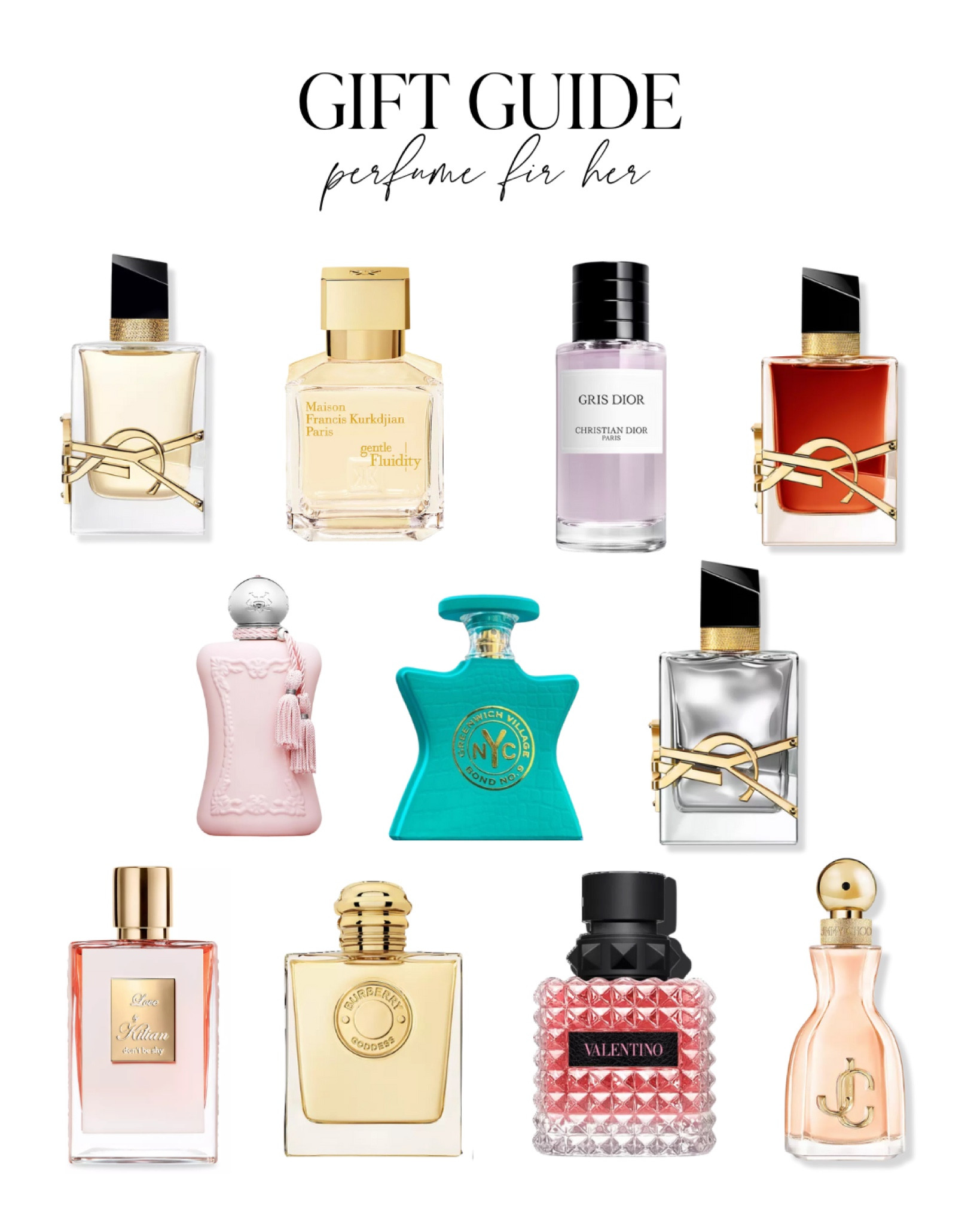 My favorite perfumes to give as gifts during the holidays!

#LTKHoliday #LTKSeasonal #LTKGiftGuide
