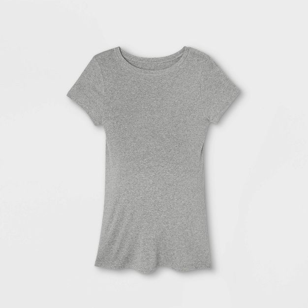 Short Sleeve Non-Shirred Maternity T-Shirt - Isabel Maternity by Ingrid & Isabel™ | Target