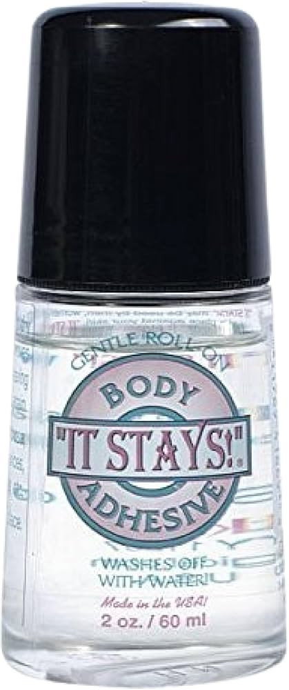 Mojo Compression Socks - It Stays Roll On Body Adhesive, 2 fl oz - Butt Glue for Dancers Roll On ... | Amazon (US)