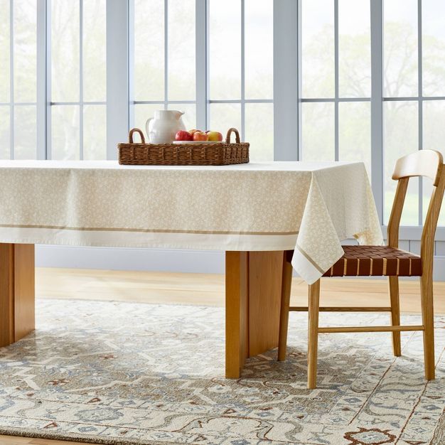 Cotton Printed Tablecloth - Threshold™ designed with Studio McGee | Target