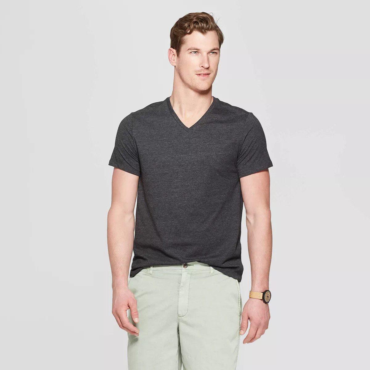Men's Every Wear Short Sleeve V-Neck T-Shirt - Goodfellow & Co™ | Target