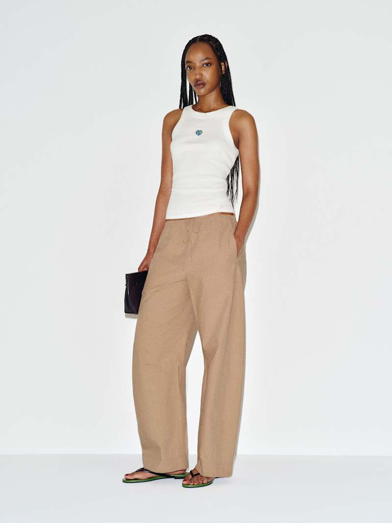 Reformation Elara Pant Ivory XS | Reformation (Global)