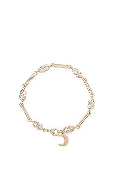 Lili Claspe Veda Tennis Bracelet in Yellow Gold from Revolve.com | Revolve Clothing (Global)