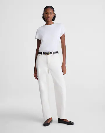 The Darted Barrel-Leg Jean in Vintage Canvas | Madewell