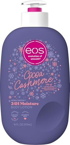 eos Shea Better Holiday Body Lotion, Cocoa Cashmere, Limited Edition Skin Care, 24-Hour Moisture,... | Amazon (US)