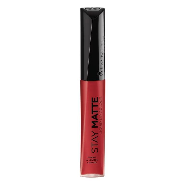 Rimmel London Stay Matte Liquid Lip Colour, Fire Starter, 0.21 oz | Walmart (US)