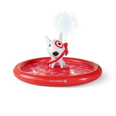 MINNIDIP Target Fountain Bullseye: PVC Outdoor Play Sprinkler for Kids | Target