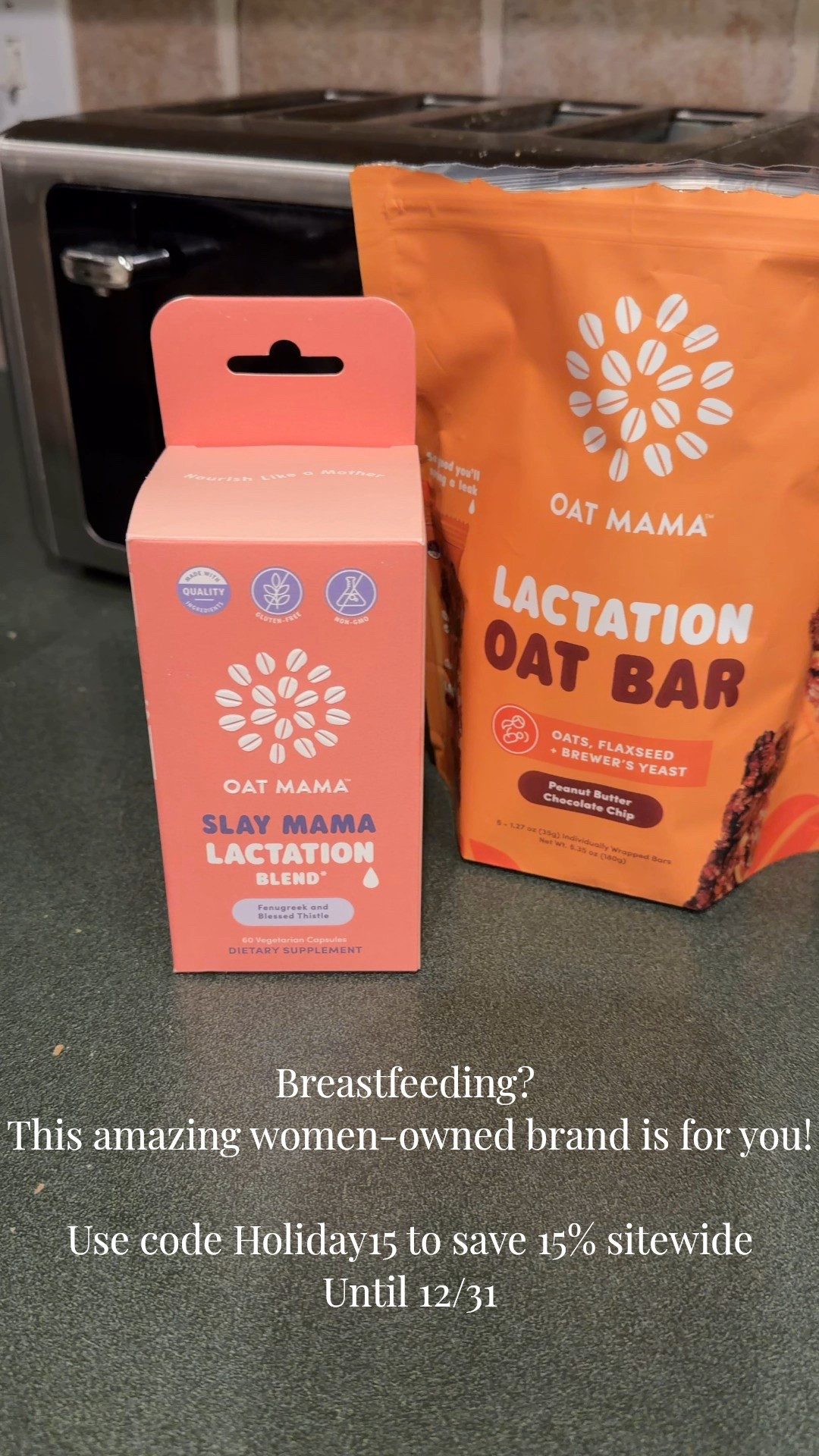 As a second time breastfeeding mama, finding products that’s support my supply are so important. I am loving the quality and taste of all the Oat Mama products. My nightly line up includes one of their teas with some honey to sweeten and a lactation bar. Save 15% off until tomorrow with code Holiday15  

#LTKBump #LTKSaleAlert #LTKBaby