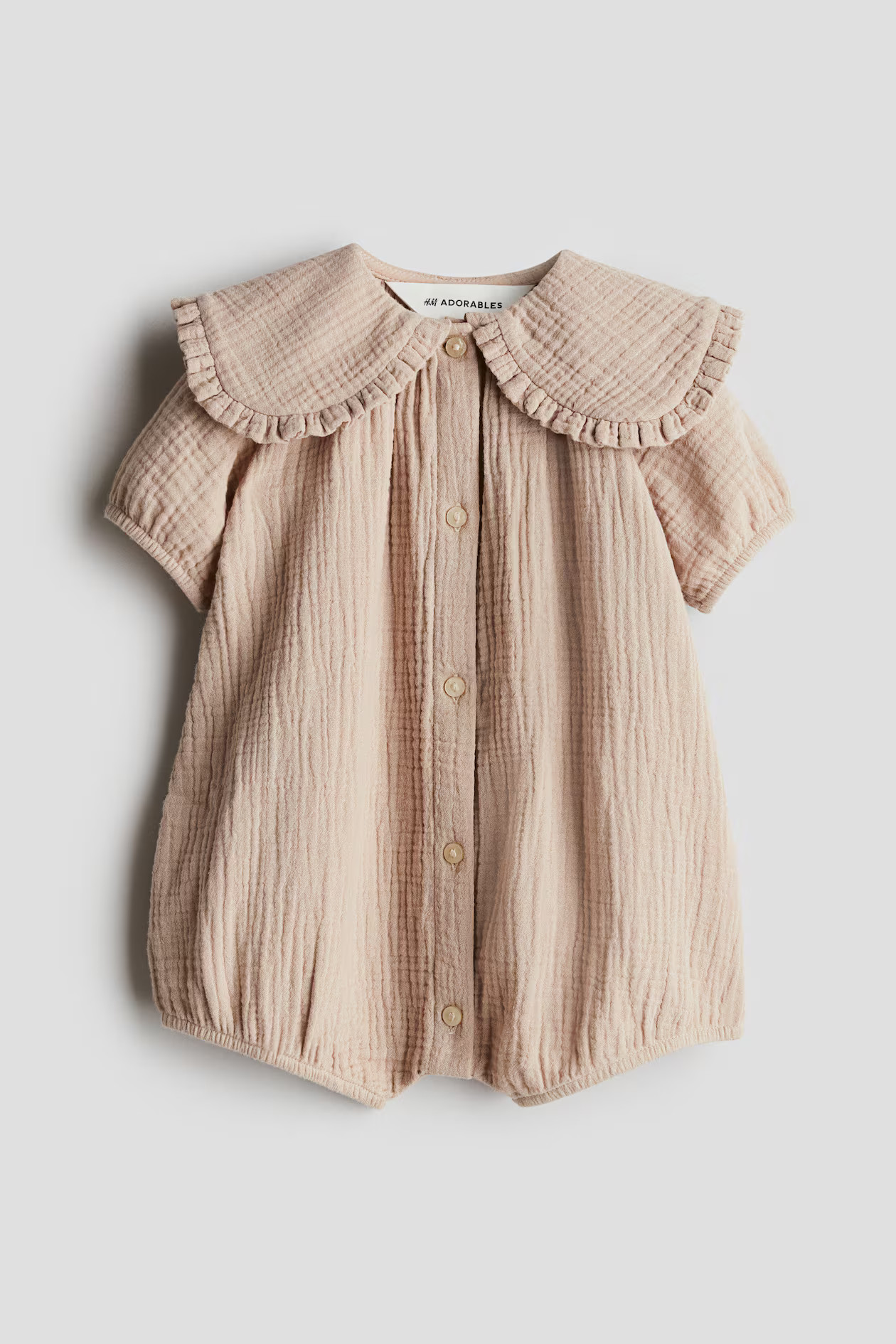 Cotton Muslin Romper Suit | H&M (US + CA)