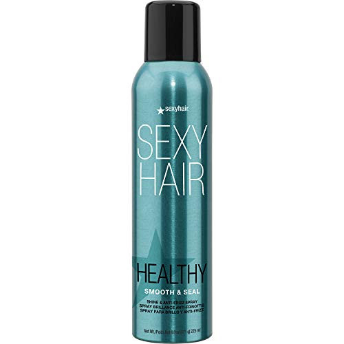 SexyHair Healthy Smooth and Seal Shine and Anti-Frizz Spray, 6 Oz | Smooths Cuticle | Adds Shine and Reduces Frizz | All Hair Types | Amazon (US)