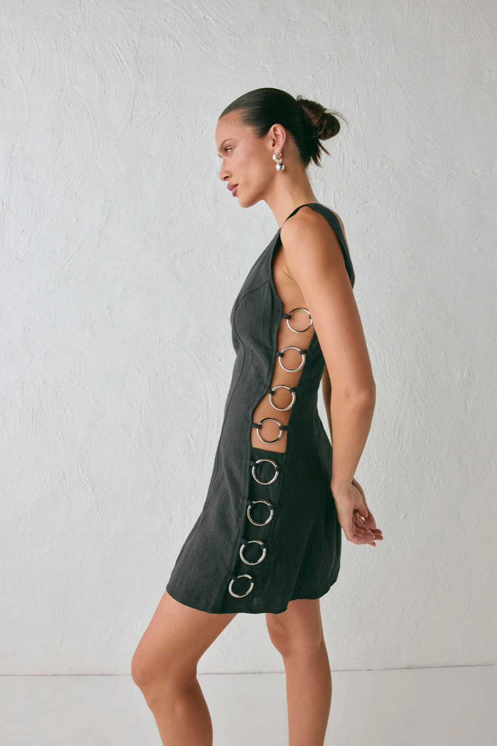 Discoteca Mini Dress Black | VRG Grl