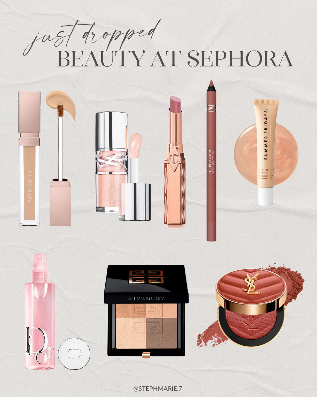 Just dropped beauty worth picking up at Sephora ✨ This Charlotte Tilbury lip is a new favorite of mine and I love the Givenchy bronzer! 

 #LTKSeasonal #LTKOver40 #LTKBeauty