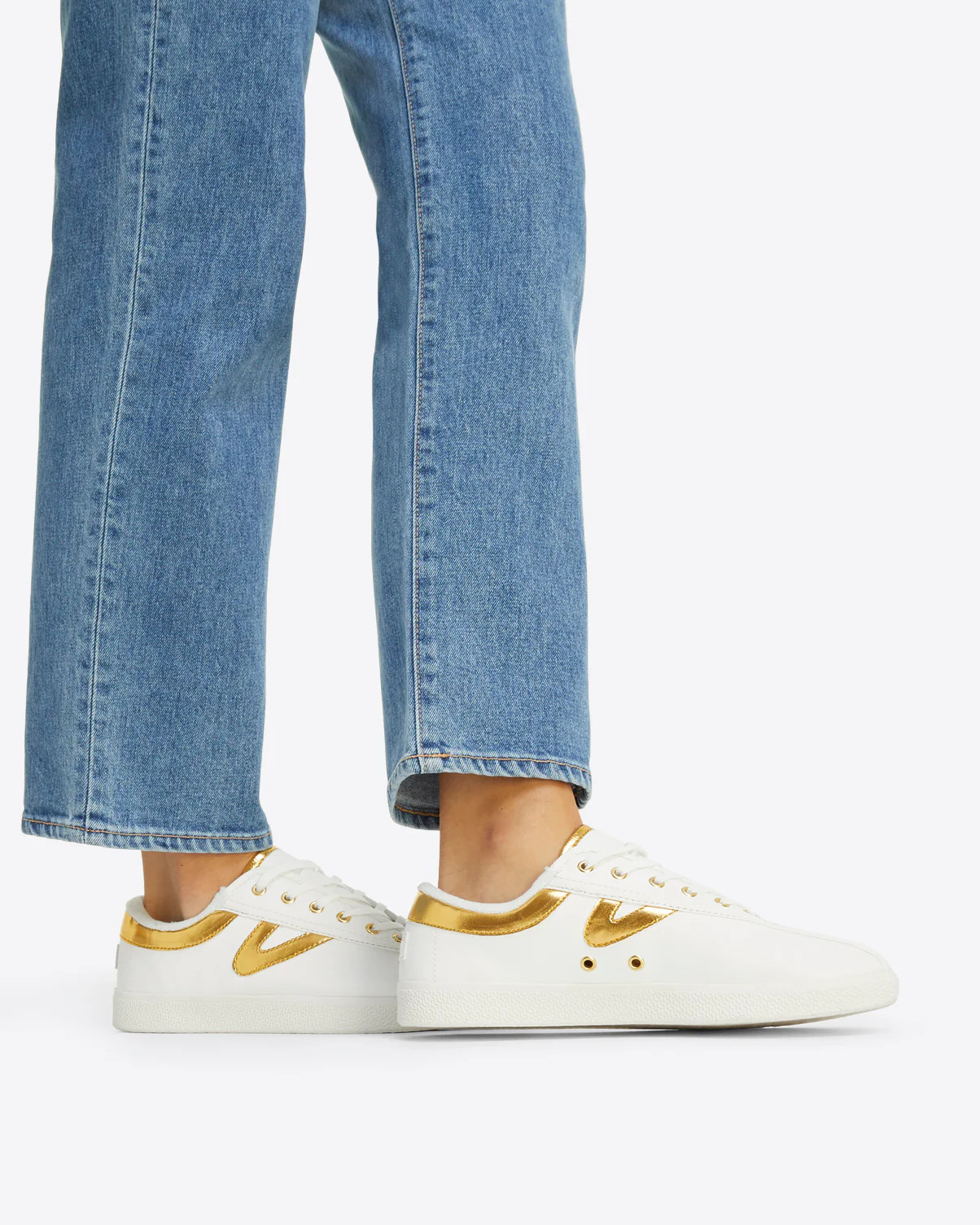 DJ x Tretorn Nylite Plus White Gold | Draper James (US)