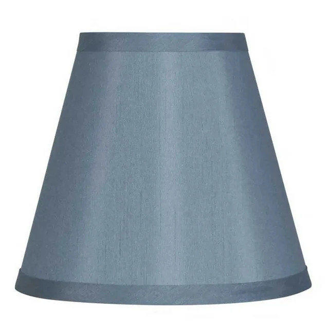 Mainstays Mix & Match 4.5x8x7" Slate Blue Accent Lamp Shade, Round | Walmart (US)