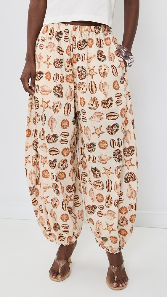 Marine Shells Sand Balloon Pants | Shopbop