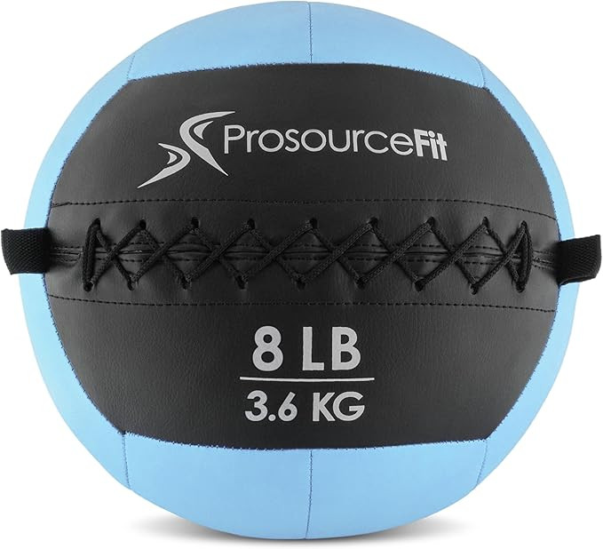 ProsourceFit Soft Medicine Balls, Wall Balls and Full Body Dynamic Exercises, Gray 25 LB | Amazon (US)