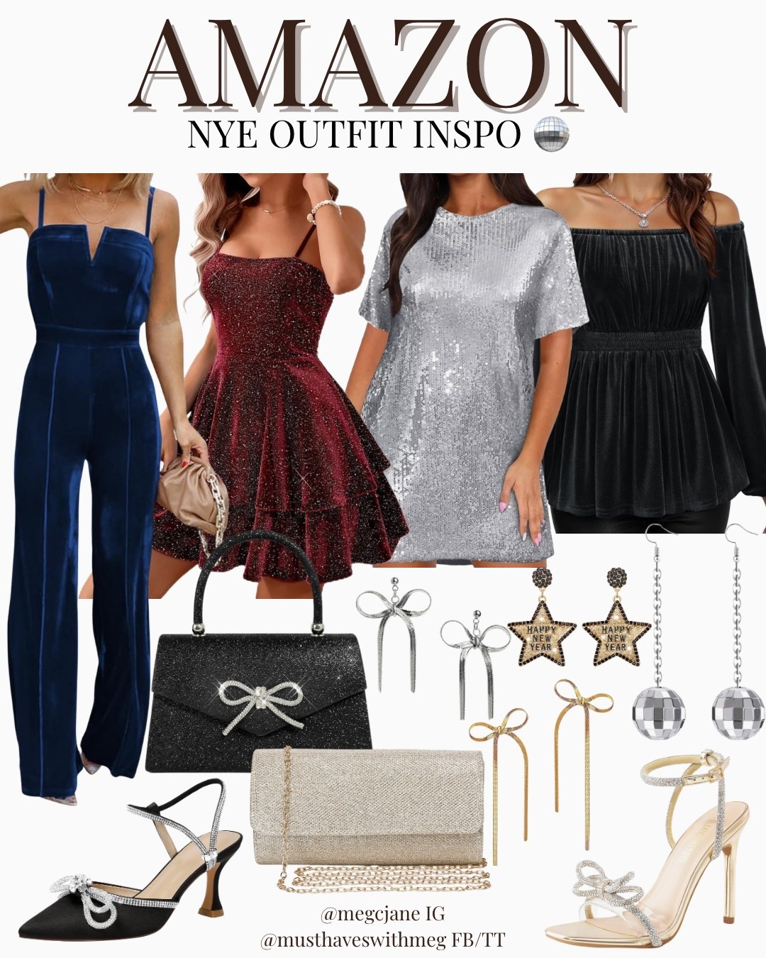 Amazon has the most glamorous New Year’s Eve fashion 🪩 Here’s some NYE outfit inspo 🫶🏻

#LTKSaleAlert #LTKHoliday #LTKSeasonal