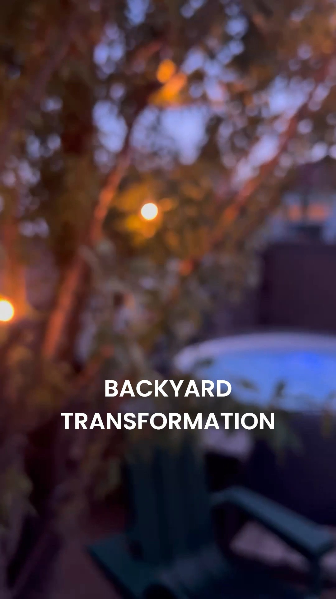 We love this corner of our backyard! We were gifted this soft tub so we made this space extra cozy (so far) with dimmable twinkle lights strung from the trees, a green chair, and lantern from our wedding with a solar candle. I’ve linked what we used to decorate the space + similar items. #backyardtransformation #backyardideas #softtubbackyard #striniglights

#LTKHome