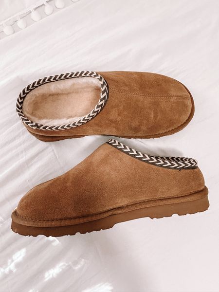 I love these faux fur lined slippers. They are so comfy & look like Uggs, but are such a better price! Right now, they’re BOGO 50% off. These would make great gifts! 🎁 

#LTKshoecrush #LTKsalealert #LTKGiftGuide