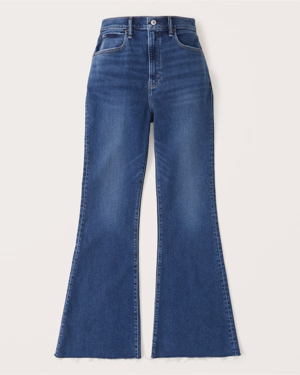 Curve Love Ultra High Rise Flare Jean | Abercrombie & Fitch (US)